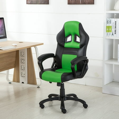 Belleze Racing Style Executive Desk Chair Swivel Office Computer Task High-back Gaming Pu Leather Seat,