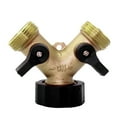 NGHnuifg Garden Hose Splitter HeavyDuty 2 Way Solid Brass Y Female