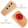 thumbnail image 6 of FOMIYES 2Pcs Musical Kazoos for Beginners Wood Assorted Color Portable Design Music Education, 6 of 8