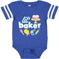 thumbnail image 3 of Inktastic Lil' Baker Icing and Cake Boys or Girls Baby Bodysuit, 3 of 5