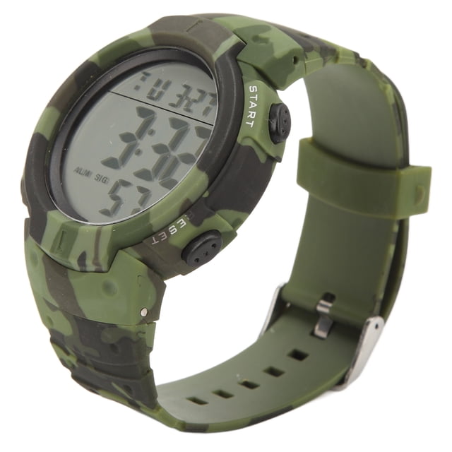 Reloj electrónico deportivo NikouMX pantalla digital luz nocturna WR50M