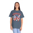 thumbnail image 3 of Coquette 4th of July Bow American Girly  Comfort Colors Shirt, 3 of 5