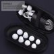 thumbnail image 2 of GOOHOCHY Bolsa de almacenamiento para auriculares EVA resistente a la presión, con cremallera, 10 unidades (negra), 2 of 6