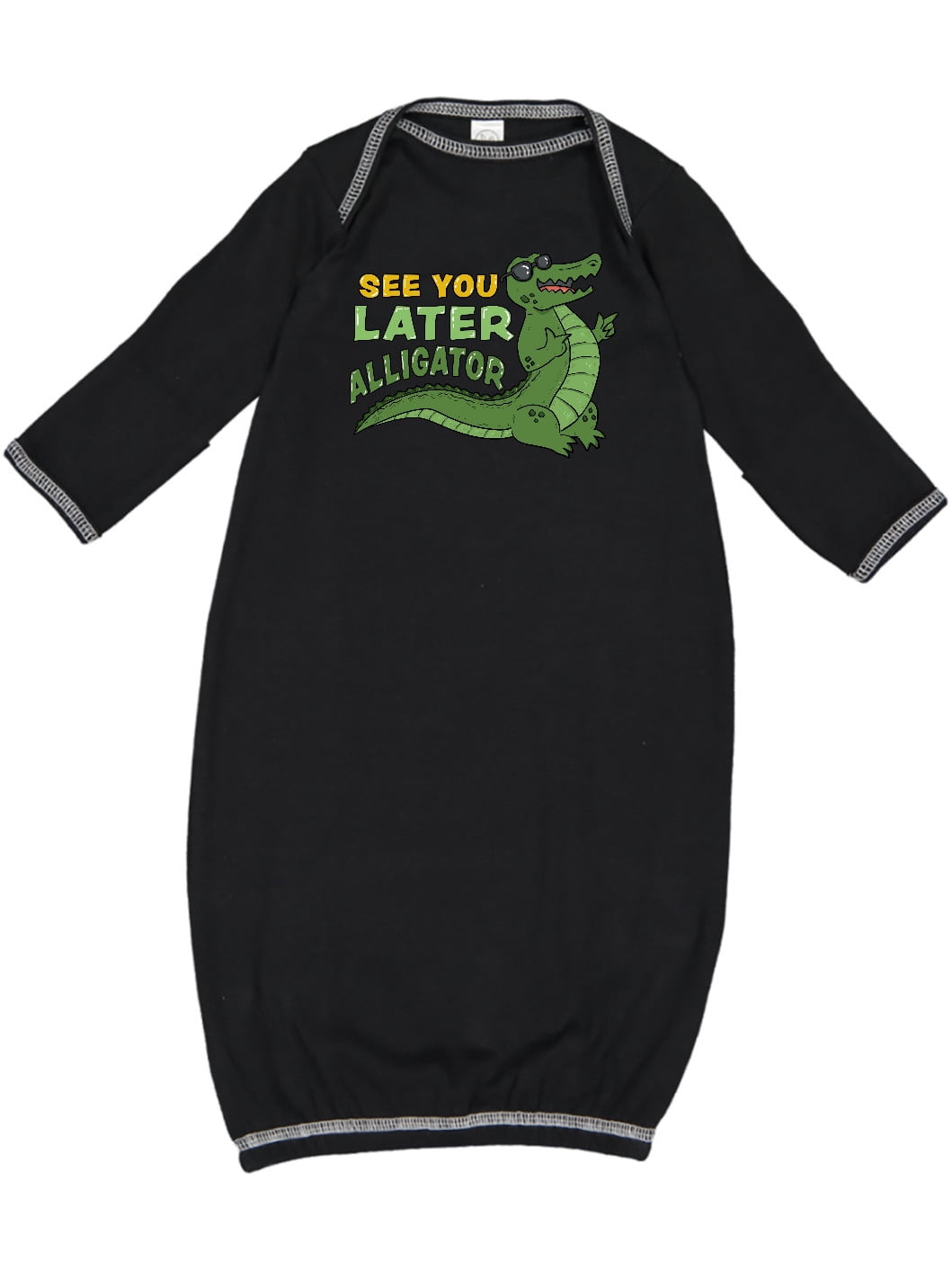 See You Later Alligator With Black Sunglasses Newborn Layette Walmart Com