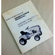 New Holland Sperry S-12 S-14 S-16 Garden Tractor Operators Owners Manual Ford