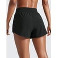 thumbnail image 2 of CRZ YOGA Athletic Shorts for Women 3" High Rise Quick Dry for Running Workout Track with Zip Pockets, 2 of 5