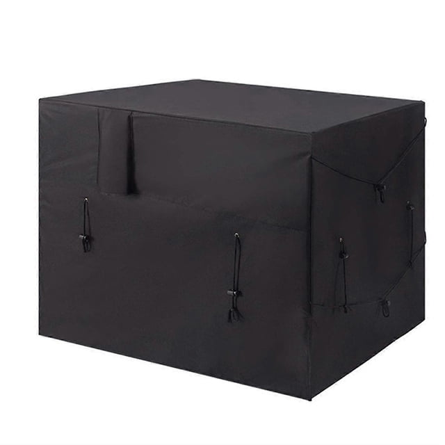 Pool Heater Cover,Heat Pump Cover for Pool Heater,Pool Heater Cover for Winter,Hose Hole and Hook &