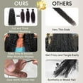 thumbnail image 4 of Human Hair Bundles Water Wave Bundles Human Hair With Frontal Closure (18 20 22+16 Inch，Free Part) 12A Burmese Curly 3 Bundle With 13x4 HD Lace Frontal With Baby Hair, 4 of 6