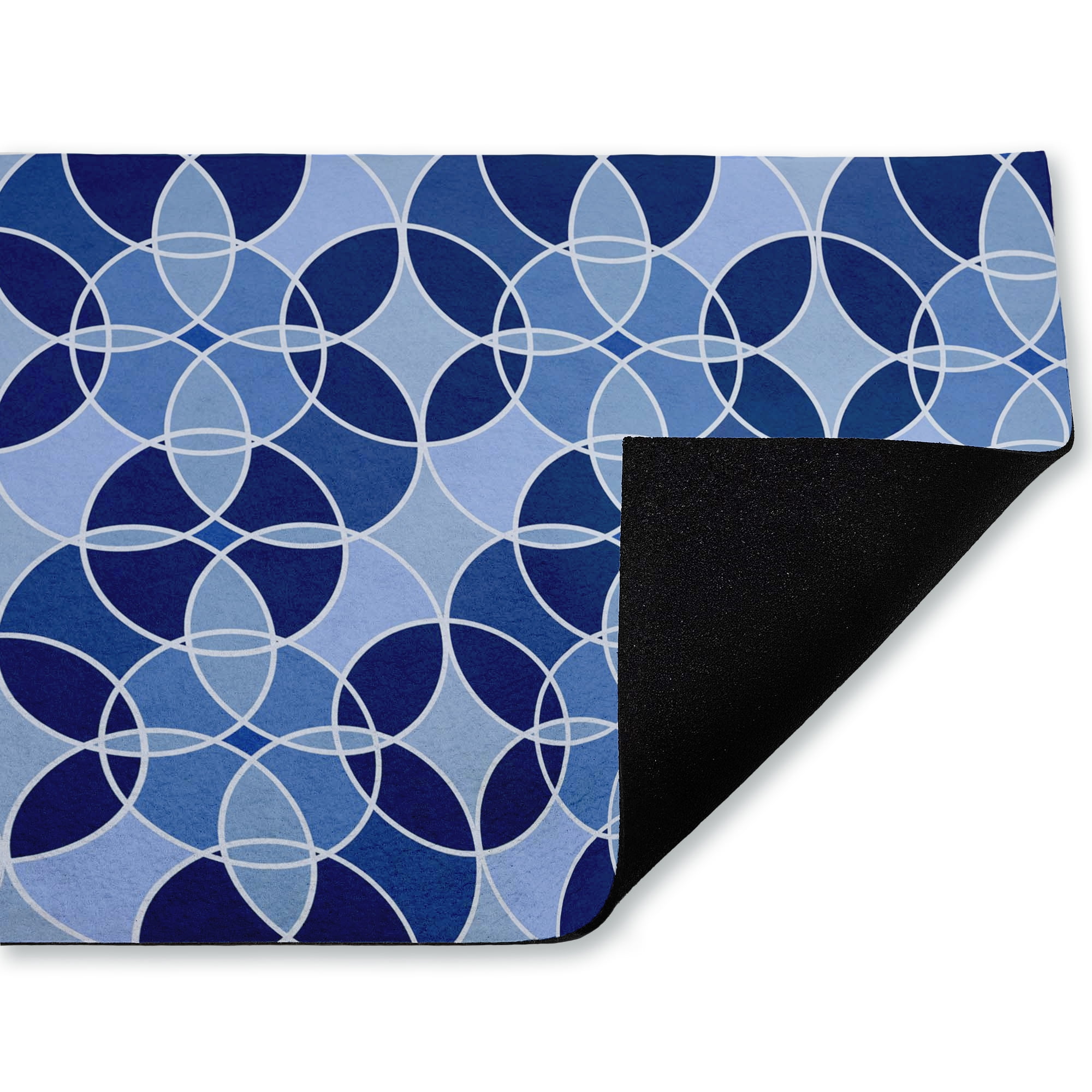 Stupell Industries Geometric Circles Overlap Printed Outdoor Door Floor Mat, design by SunDance Group LLC