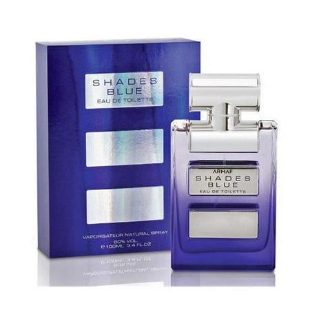 Shades Blue ZZMSHADESBLUE34EDTSP 3.4 oz Eau De Toilette Spray for Men