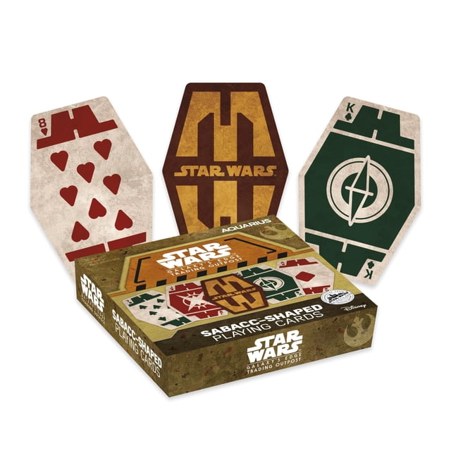 Juego de cartas NMR Distribution Star Wars con forma de Sabacc