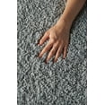 thumbnail image 7 of Malibu Shag Solid Slate Area Rug, 7 of 7