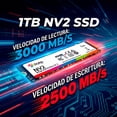thumbnail image 2 of Disco Duro Sólido Ssd Stylos 1tb M.2 Nvme Pcie 3.0x4, 2 of 6