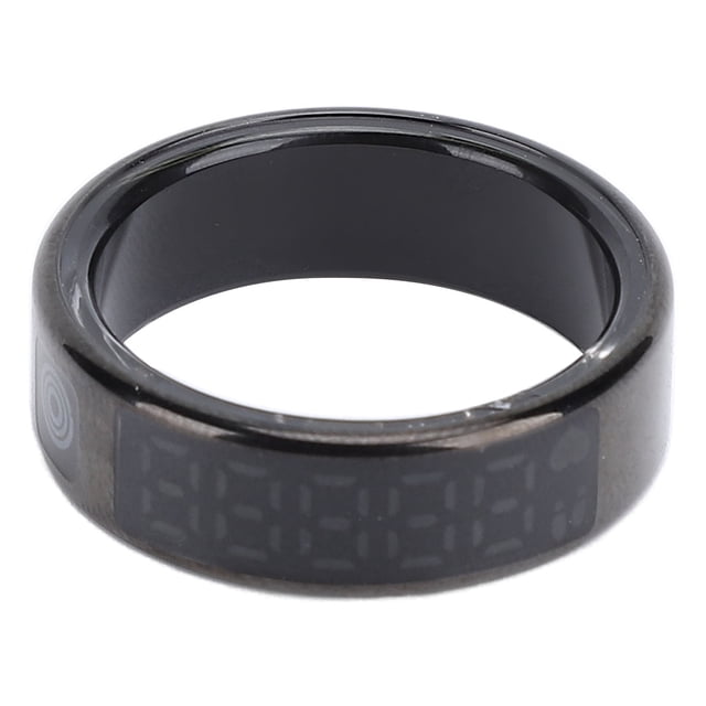 Smart Smart Ring with Screen Various Sports Modes IP68 Water Proof Stainless Steel Smart Fitness Tracker Ring