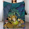 thumbnail image 1 of Manta de dibujos animados de Scooby Doo, suave y acogedora manta de felpa esponjosa para niños, niñas y adultos jóvenes, cálida manta de franela para sala de estar, dormitorio, sofá cama de 30 x 40, 1 of 8