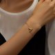 thumbnail image 4 of Collar con colgante de flores de lujo yuxing acero inoxidable dorado plateado 2021, 4 of 4