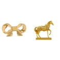 thumbnail image 1 of Asa de mueble,Tirador de latón con forma de lazo para muebles o armario,Tirador de puerta de armario con forma de arco,tirador de cajón de cocina,Estatuas de caballos,Estatuas de caballos, 1 of 8