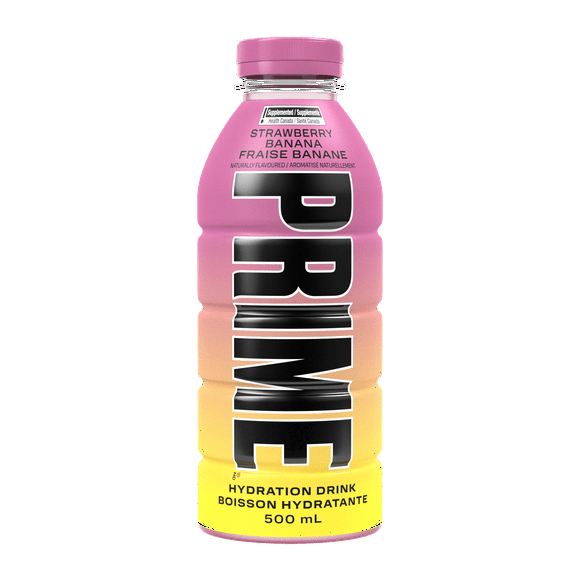 Prime Hydration - Strawberry Banana, Prime Hyd - Strawberry Banana