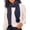 Navy, variant on Womens Chenille Scarf with Pompom Winter Knit Warm Scarves for Cold Weather with Box