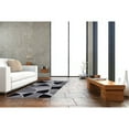 thumbnail image 4 of Mainstays Block Polypropylene Rug, 4'11" x 7', Black, 4 of 6