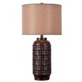 thumbnail image 1 of Kenroy Home 32823CHOC Axton Table Lamp, Chocolate, 1 of 1