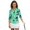 Tropical Car Print, variant on HUIACONG Sunset Ocean Women's Golf Polo Shirts Quarter Zip Polyester Spandex Fabric with Anti-Wrinkle Womens 3/4 Sleeve Golf Shirts for Ladies