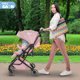 thumbnail image 4 of Carriola de Bastón para Bebé Gaon Baby Plegable Reclinable Rosa, 4 of 8