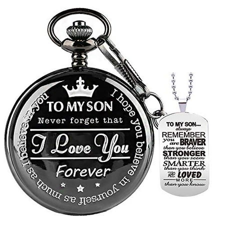 to My Son Pocket Watch Gifts for Son Best Gifts for Him Birthday