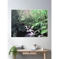 thumbnail image 2 of Magic Waterfall Poster Wall Art, Modern Wall Decor For Living Room Bedroom, 24x36 UNFRAMED, 2 of 3