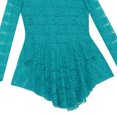 thumbnail image 5 of Aislor Women's Girls Ballet Dance Dress Lace Long Sleeve Figure Ice Skating Dress Leotard Dancewear, 5 of 7