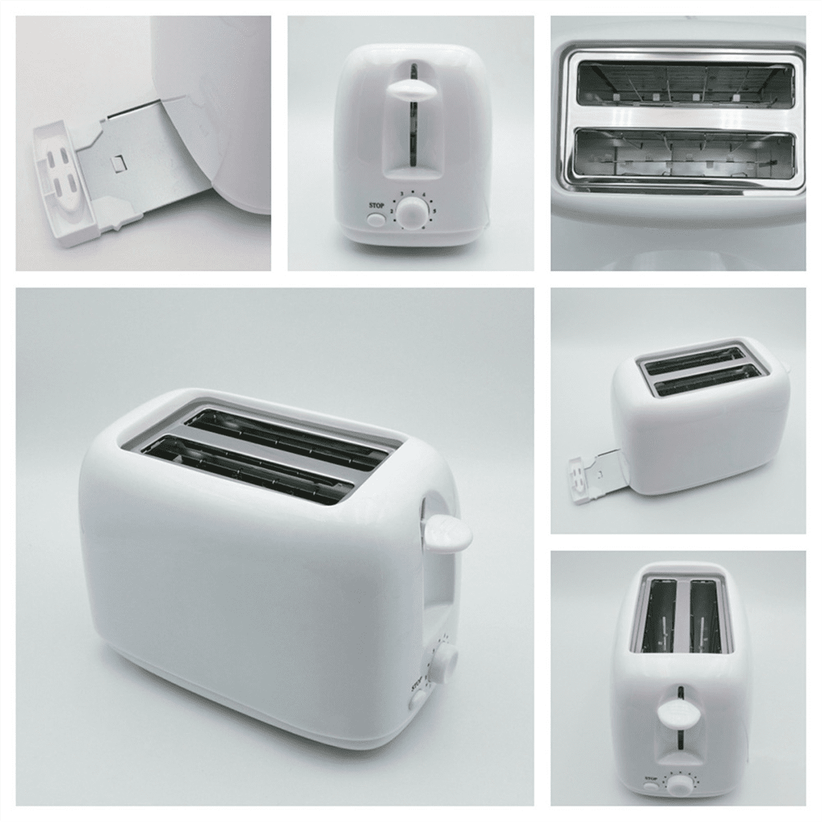 Kitchen Fully Automatic Breakfast Machine Toaster Bread Toaster Home Breakfast Toaster Heater Tool US Plug