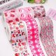 thumbnail image 2 of Cintas del día de Navidad copo de nieve árbol de Navidad grosgrain/cinta de satén cinta impresa para adornos para manualidades arco 10 yardas 86140, 2 of 4
