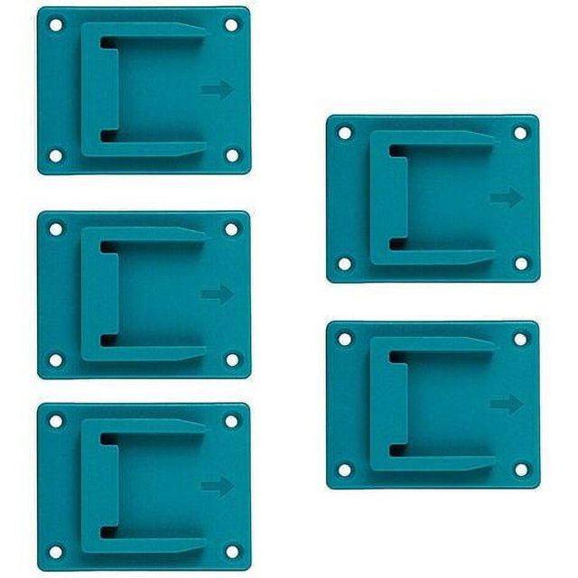 Soporte para herramientas eléctricas inalámbricas de 5 piezas para Bosch Makita, plástico ABS de alta calidad