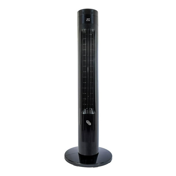 Ventilador de Torre 36" Digital IUSA con Control Remoto 3 Velocidades Negro
