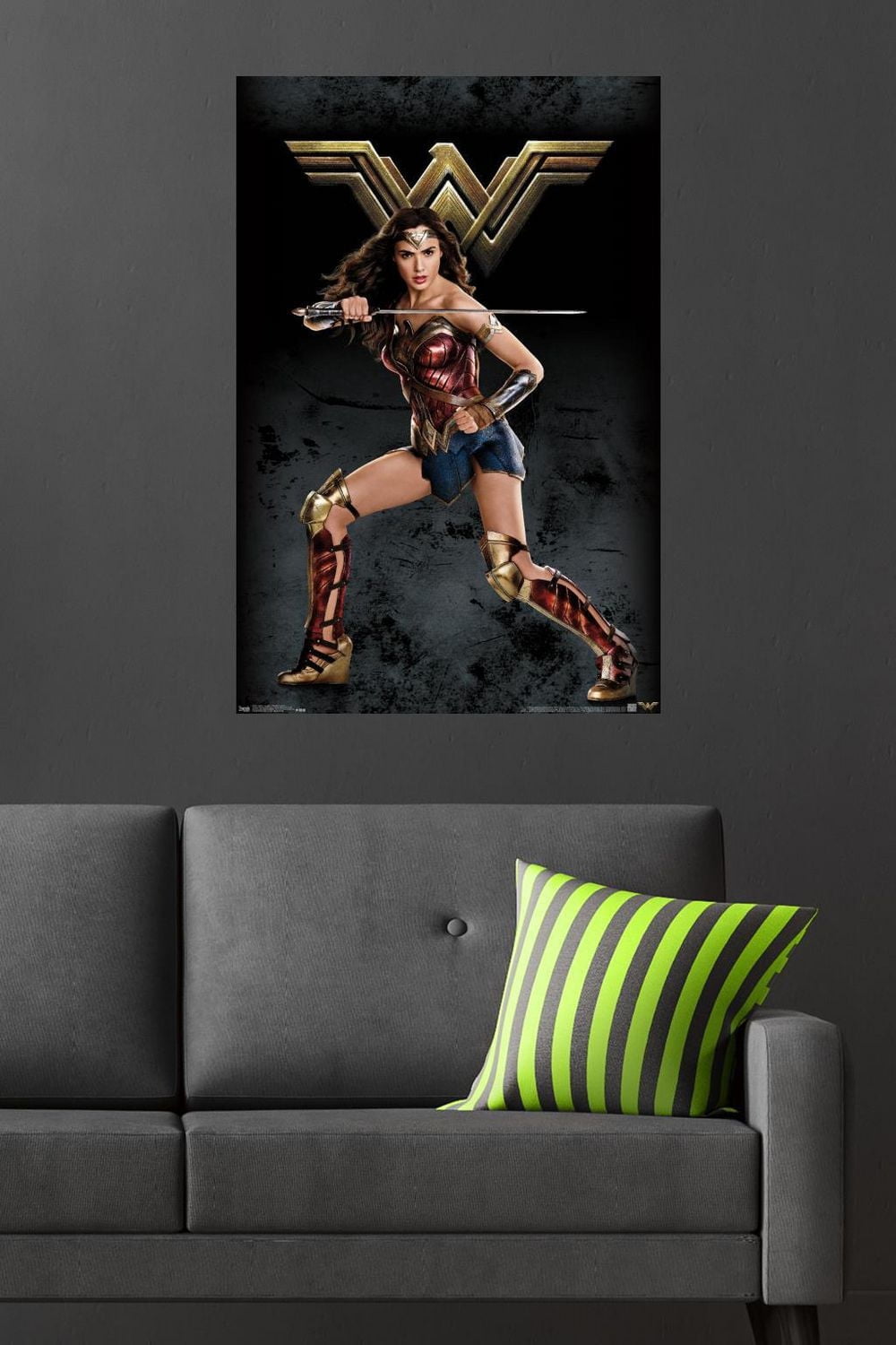 DC Comics Movie Justice League - Wonder Woman Wall Poster, 22.375" x 34"