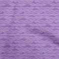 thumbnail image 1 of oneOone Cotton Poplin Purple Fabric Asian Japanese Wave Fabric For Sewing Printed Craft Fabric By The Yard 56 Inch Wide, 1 of 5