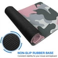 thumbnail image 6 of Pink Gray Camouflage &nbsp;mouse Padswaterproofnon Slip&nbsp;for Office Home Work Gaminggaming Mouse PadRubber Base Mousepad with Stitched Edges 31.5x11.8inches, 6 of 7