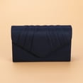 thumbnail image 2 of Sacs Pochette pour Femmes, Sac à Bandoulière pour le Souper, Sac à Main pour Soirée, Fête, Mariage (Marine), 2 of 7