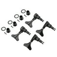 thumbnail image 2 of 2L2R Fishtail Shaped Button Sealed Bass Guitar Tuning Pegs Machine Heads DIY Bass Maintenance Suitable for Bass Guitar Enclosed Design Sealed Bass Guitar Tuners, 2 of 8