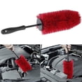 thumbnail image 3 of Car Wheel Rim Tire Cleaning Brush Soft Bristle Cleaner Non Scratch Auto Detailing Washing Tool, 3 of 10