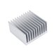 thumbnail image 1 of Aluminum Heatsink 11 Teeth 40mm x 40mm x 20mm White, 1 of 4