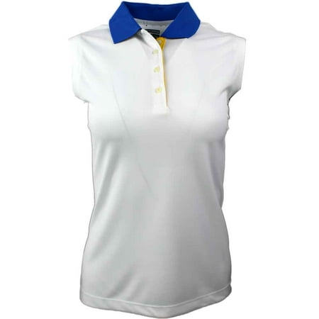 Page & Tuttle Womens Sleeveless Multicolor Polo Casual Tops