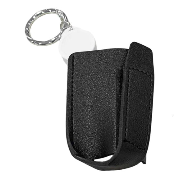 CEORPER PU Asthmatic Inhaler Holder Keychains Retractable Clip for Kids and Adults