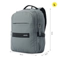 thumbnail image 3 of TOTTO Mochila Grande Porta Laptop 16 con Bolsillo para Botella | Escuela - Oficina - Viaje | 23 L WIVETTO 2.0, 3 of 5