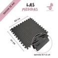 thumbnail image 5 of Tapete Piso Gym EVA Antiderrapante Acolchonado 12mm Negro 68 Piezas 24.48m², 5 of 5
