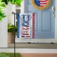 thumbnail image 2 of Evergreen USA Fireworks Garden Burlap Flag 12.5 x 18 Inches Indoor Outdoor Decor, 2 of 3