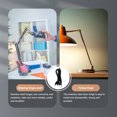 thumbnail image 4 of 2pcs Rotation Positioning Hinges 1-2kgf-cm Miniature Damping Hinges for Folding Table Lamp, 4 of 8