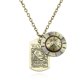 thumbnail image 5 of Collar de una pieza de Anime, sombrero de paja Luffy y Logo de calavera, colgante con etiqueta de perro, Gargantilla de moda para hombre, accesorios, joyería, figuras de juguete, 5 of 5