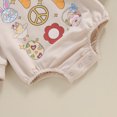 thumbnail image 6 of Bagilaanoe Newborn Baby Girl Boys Easter Romper Sweatshirt Long Sleeve Bodysuits Carrot Print Pullover 3M 6M 12M 18M Infant Casual Tee Tops, 6 of 7