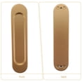 thumbnail image 2 of 2 pcs Oval Sliding Door Pulls Sliding Barn Door Handles Metal Sliding Door Handles, 2 of 9